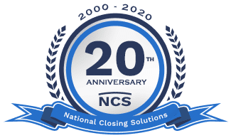 NCS 20th anniversary logo