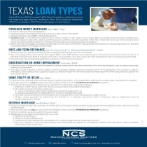 texas loan types